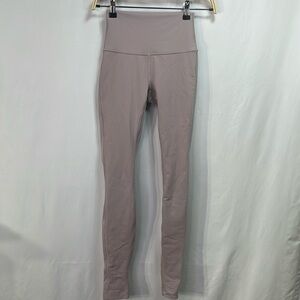 Lululemon light purple double ply double leggings